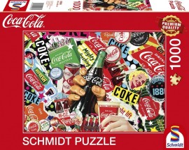 Coca Cola - Montage 1000 Piece Schmidt Puzzle