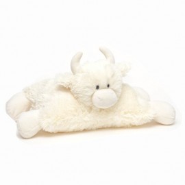 Cream Highland Coo Cushion