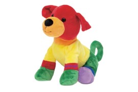 Gay Pride Rainbow Puppy Dog