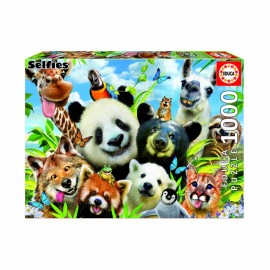 Educa Borras - Llama Drama Selfie 1000 piece Jigsaw Puzzle